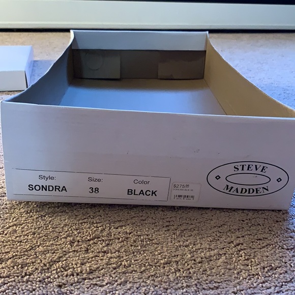 Steve Madden Black Riding Boots - Picture 3 of 3